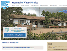 Tablet Screenshot of montecitowater.com